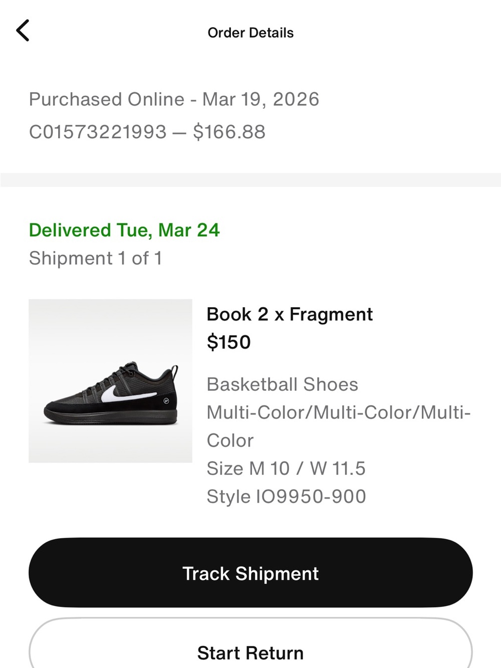 Nike Black and White Low-Top Basketball Sneakers